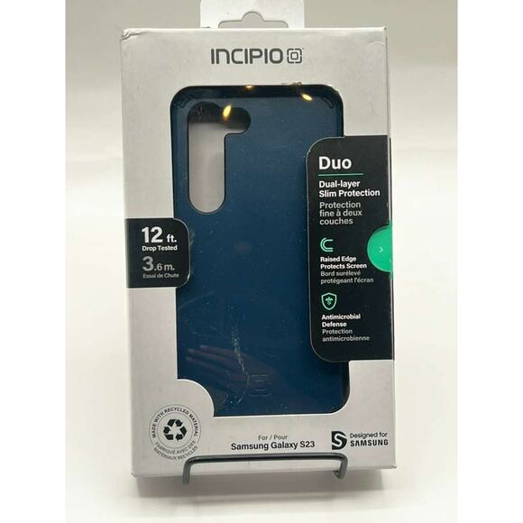 Incipio Duo Dual-Layer Slim Protective Case for Samsung Galaxy S23 6.1" Blue - Picture 1 of 4